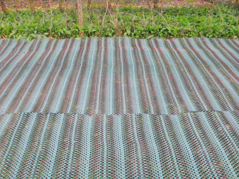 Dauerhafte Rasenverstärkung eines Pfarrgarten für Feste und Feierlichkeiten