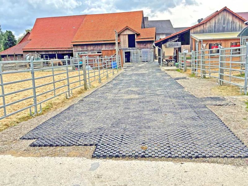 Ankergitter AG60 für Pferde, Paddocks, Offenstall und Wanderreitstationen