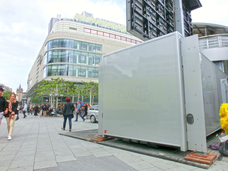 Bodenschutz für das Wolkenkratzer Festival in Frankfurt/Main