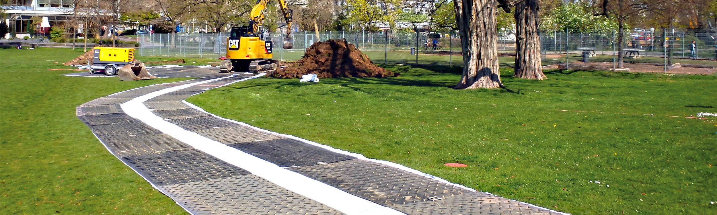 Bodenschutz-Systeme aus Kunststoff von Securatek