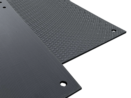 Die Profile der v:tek PRO Fahrplatte aus Kunststoff im Detail