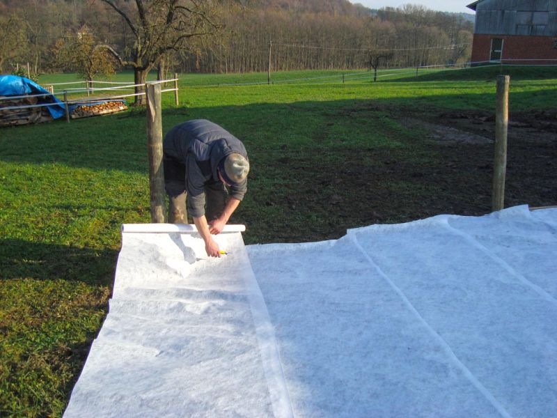 Bodengitter BG50 ohne Unterbau für ein Paddock / Offenstall selber verlegen