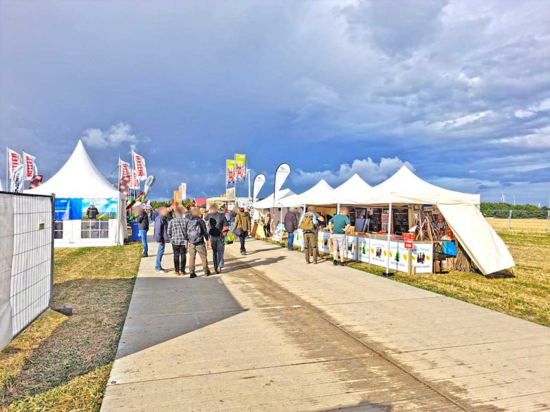 Securatek auf den DLG Waldtagen 2022 in Lichtenau, Stand E569