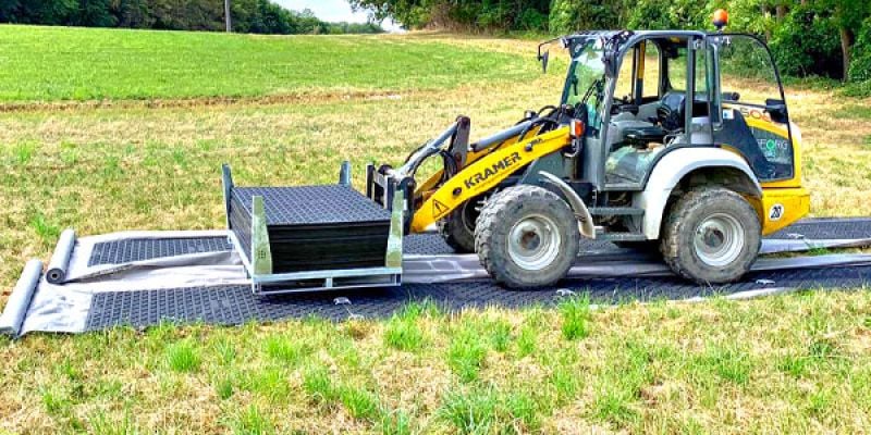 Fahrplatten aus Kunststoff