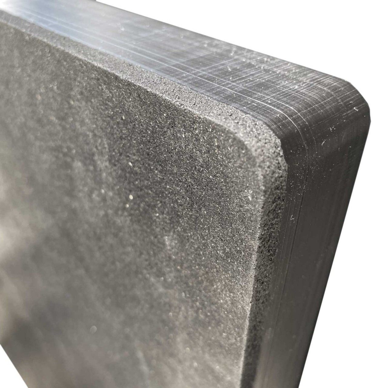 Abstützplatte aus Kunststoff mit Anti-Rutsch Gummierung auf der Unterseite von 300x300x30mm bis 600x600x60mm, hochbelastbar, druckstabil und langlebig
