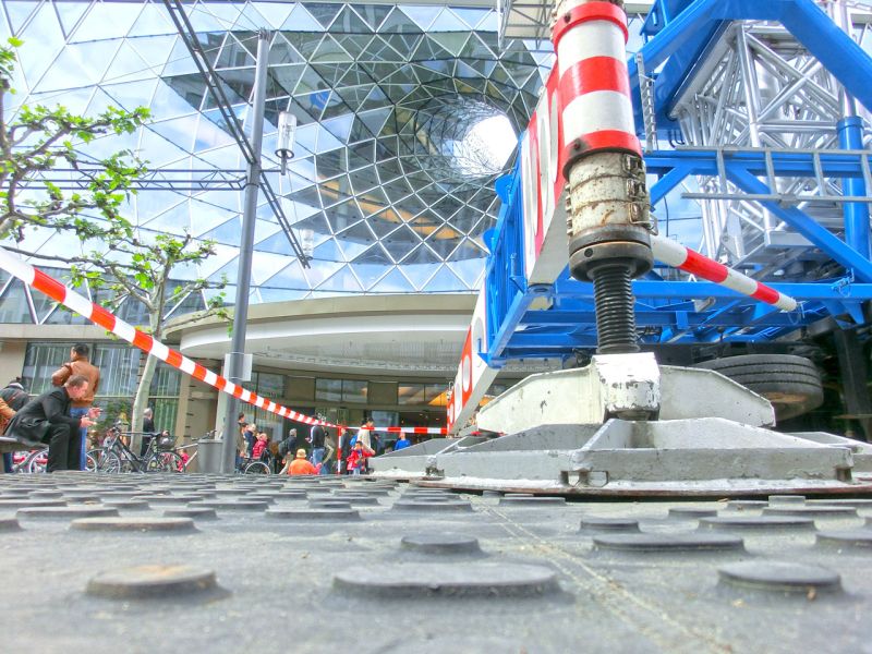 Bodenschutz für das Wolkenkratzer Festival in Frankfurt/Main
