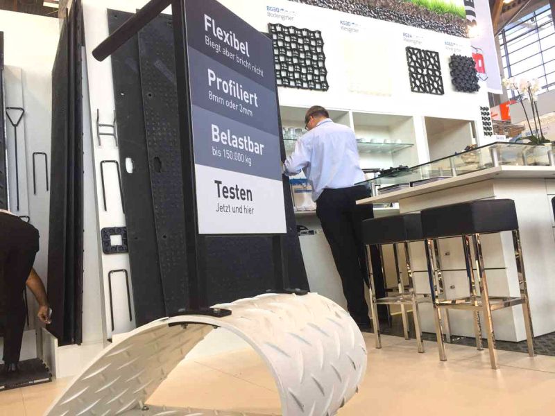 Galabau 2016 in Nürnberg, Halle 7A Stand 513