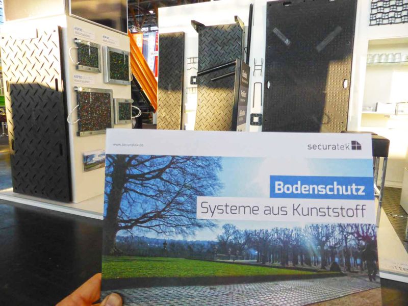 Galabau 2016 in Nürnberg, Halle 7A Stand 513