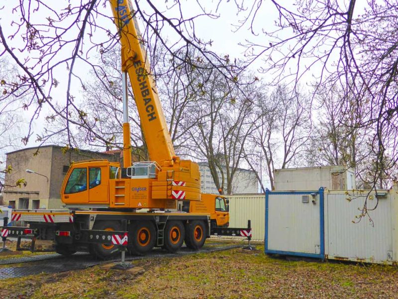 Vermietung mobile Fahrstraße für weiche Böden & Wiesen