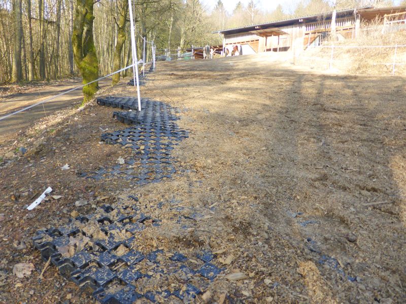 Update zu unserem Artikel "Befestigter Freilauf bei einer Pferdepension mit der Paddockplatte PP60"