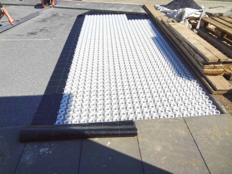 Kiesgitter zur Kiesbefestigung schnell, einfach und günstig selber verlegen