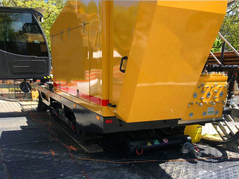 Aus dem Stand sicher! – MaxiTrack Schwerlastplatten als Arbeitsplattform für die horizontale Bohrtechnik