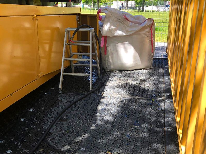 Aus dem Stand sicher! – MaxiTrack Schwerlastplatten als Arbeitsplattform für die horizontale Bohrtechnik