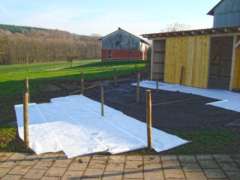 Bodengitter BG50 ohne Unterbau für ein Paddock / Offenstall selber verlegen