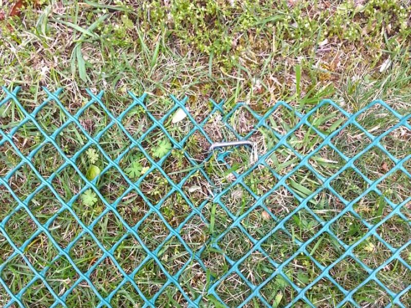 Rasennetz RN640 zur Rasenverstärkung und Rasenschutz im Garten und Hof