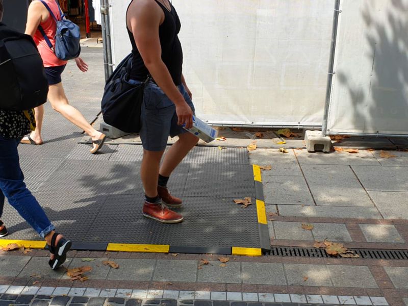 Folgeartikel zum Großprojekt auf der Frankfurter Zeil mit x:tek 46, v:tek 12 und BM22 als ganzheitliche Bodenschutzlösung