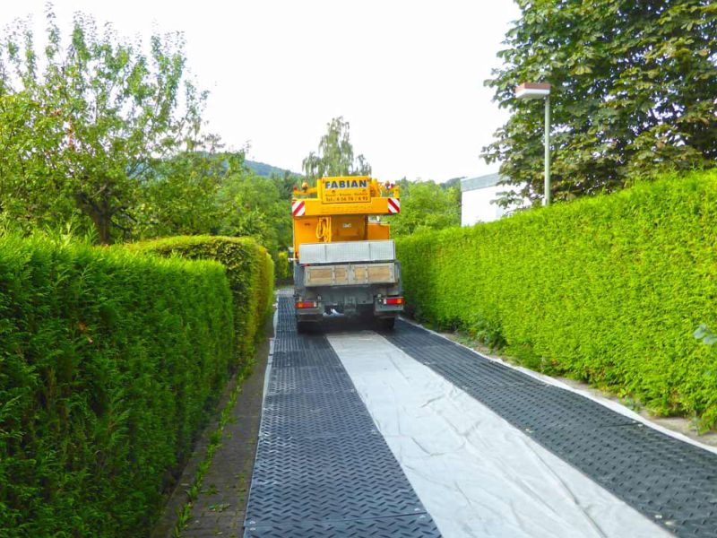 Mobile Baustrasse Modul Haus 41 referenz