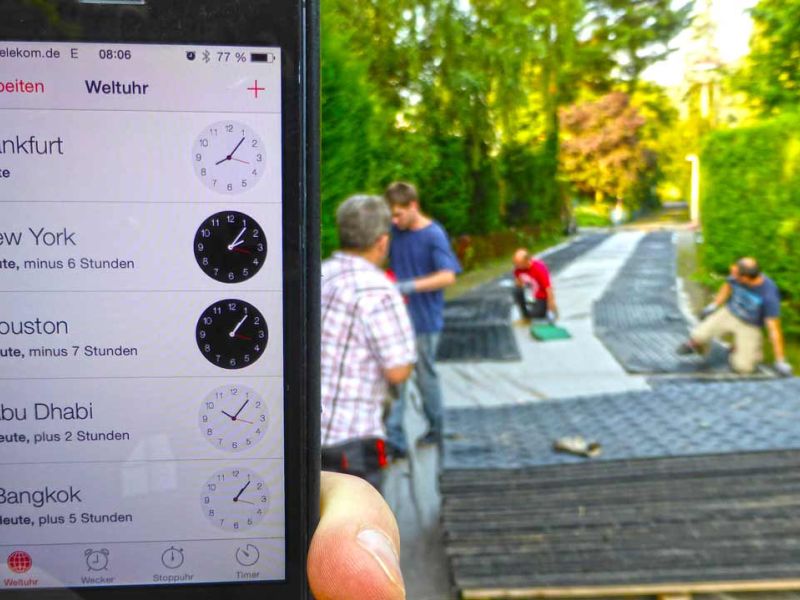 Mobile Baustrasse Modul Haus 47 referenz