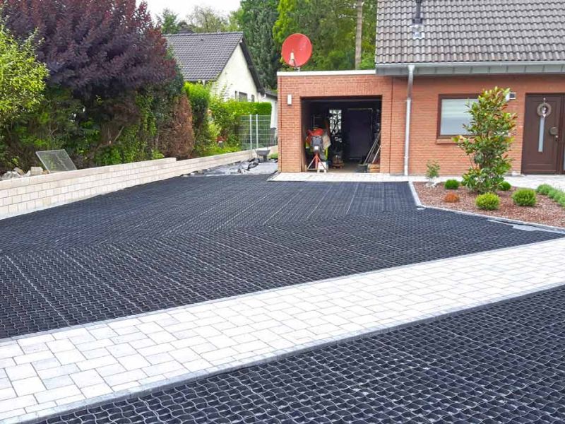 Bodengitter BG30 Stabilisierung Hof Einfahrt Stellplatz 004 referenz
