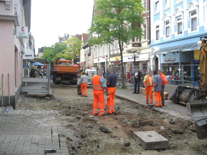 Kieswaben KW50 zur Herstellung eines tragfähigen Straßenunterbau