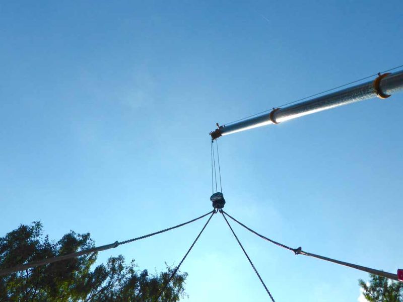 Mobile Baustrasse Modul Haus 15 referenz