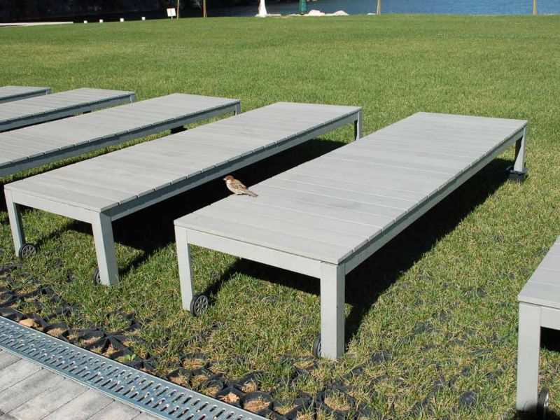 Rasenbefestigung für ein Hotel mit regelmäßigen Veranstaltungen mit dem Rasengitter RG24