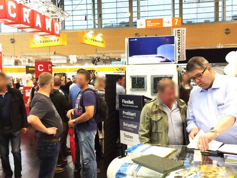 Galabau 2016 in Nürnberg, Halle 7A Stand 513