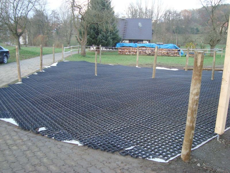 Bodengitter BG50 ohne Unterbau für ein Paddock / Offenstall selber verlegen