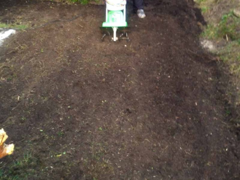 Rasennetz RN640 als Wühlschutz / Buddelschutz für die Haustierhaltung im Garten