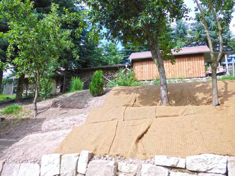 Mulchmatte MM600 Hangsicherung Erosionsschutz Kokos 008 referenz