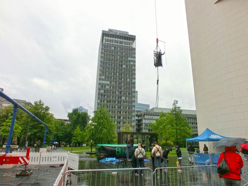 Bodenschutz für das Wolkenkratzer Festival in Frankfurt/Main