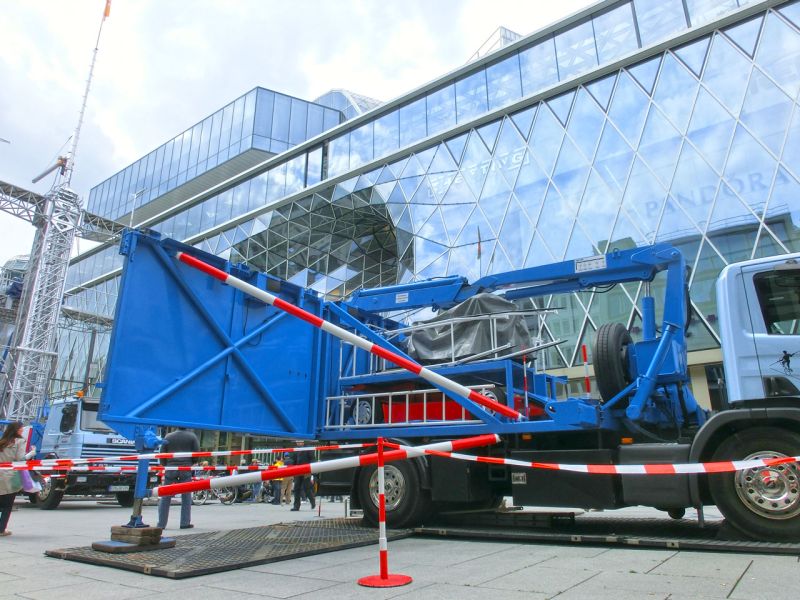 Bodenschutz für das Wolkenkratzer Festival in Frankfurt/Main