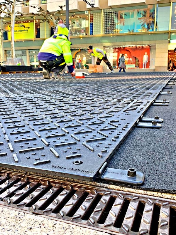 Bodenschutzplatten als Flächenschutz und Pflasterschutz für sensible oder hochwertige Böden mieten