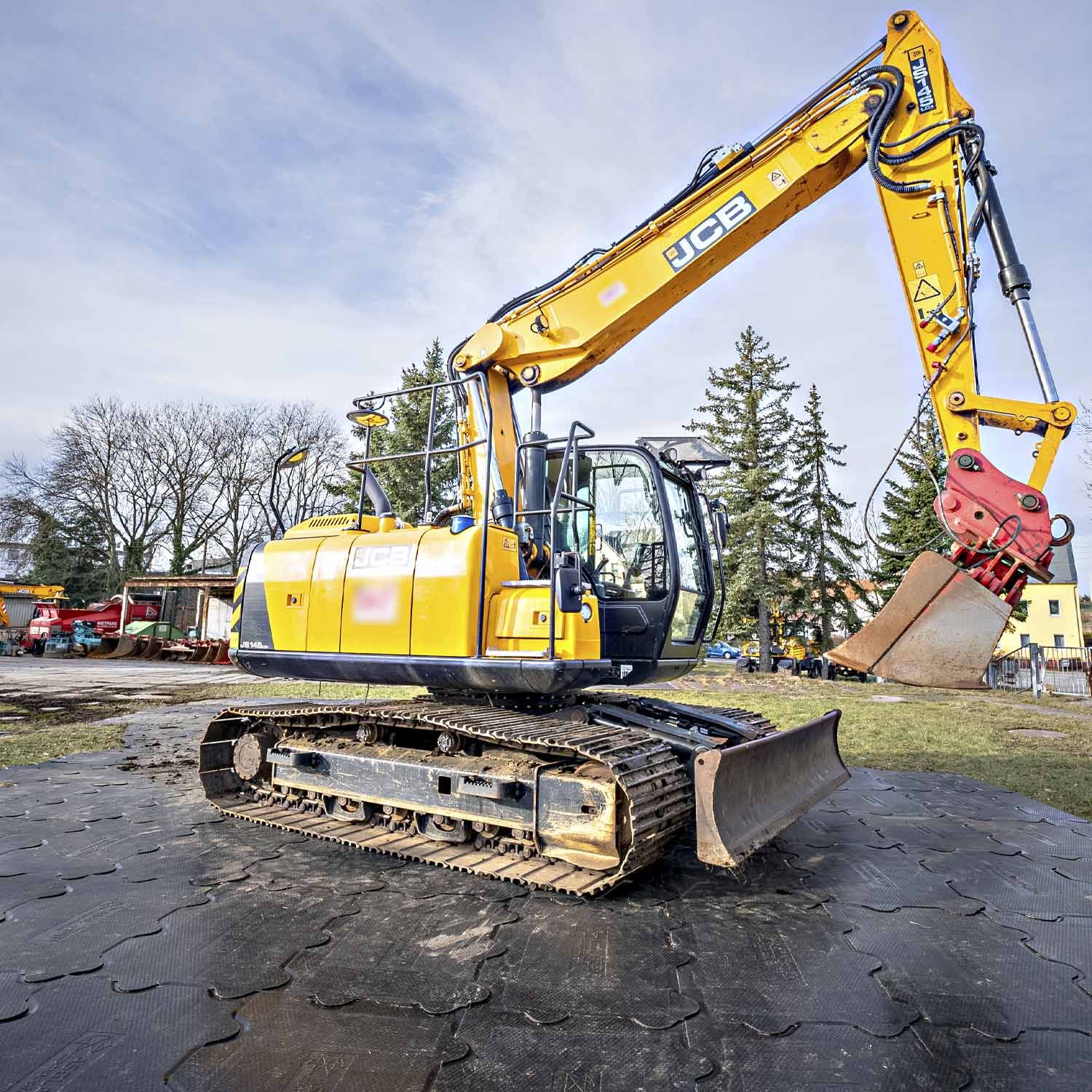 scobaplate bodenschutzplatte fuer stahlkettenbagger