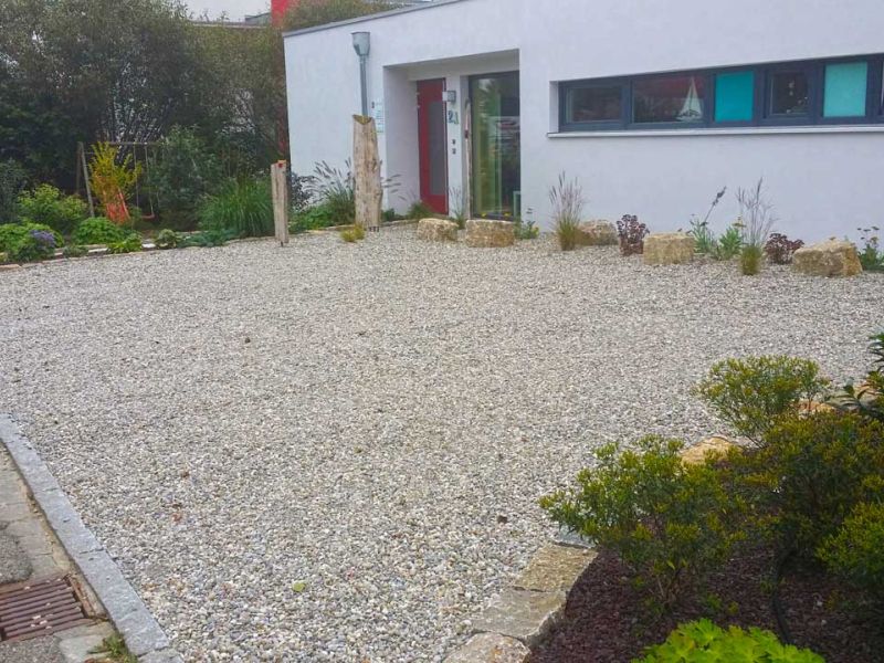 Kieswaben KW50 Kiesbefestigung Hof Einfahrt Neu 001 referenz