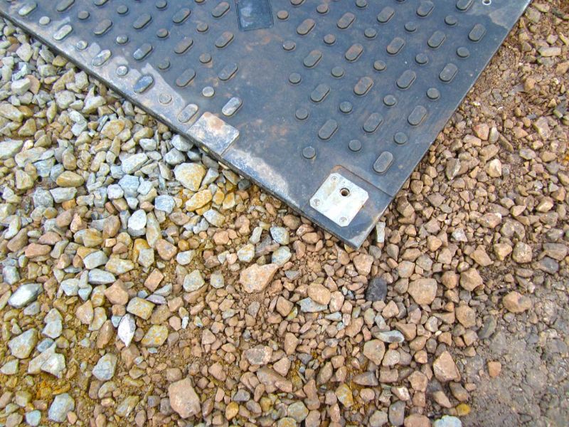 Schwerlast Baustraße zur Traglastverteilung (150t LKW)