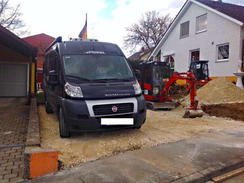 Kiesgitter KG30 zur Kiesstabilisierung für Hof und Einfahrt selber verlegen