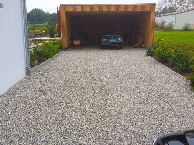 Kieswaben KW50 Kiesbefestigung Hof Einfahrt Neu 004 referenz