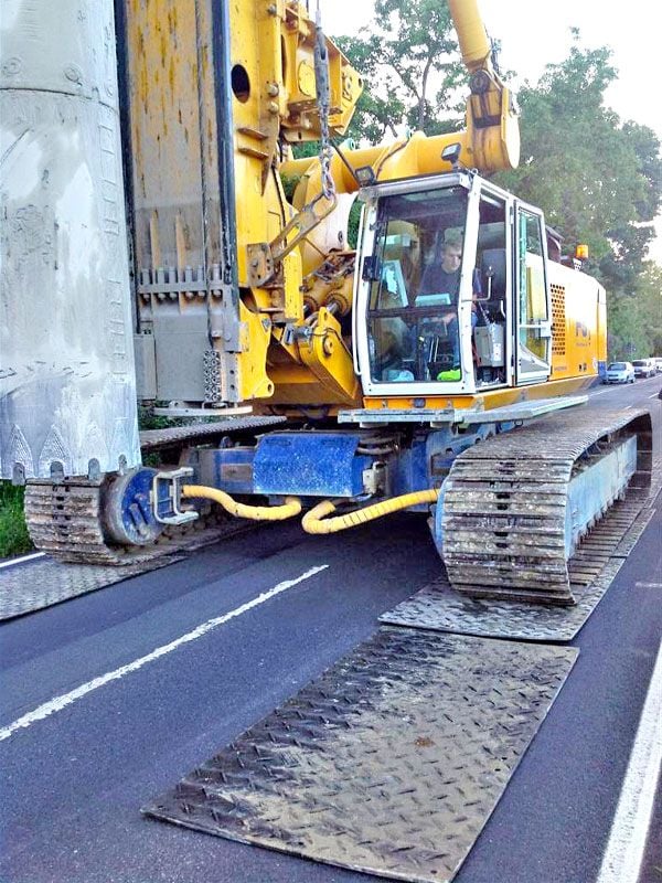 Asphaltschutzplatten mieten