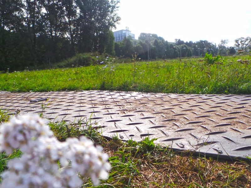 Mobile Baustraße als Zufahrtslösung für die DB Netz AG