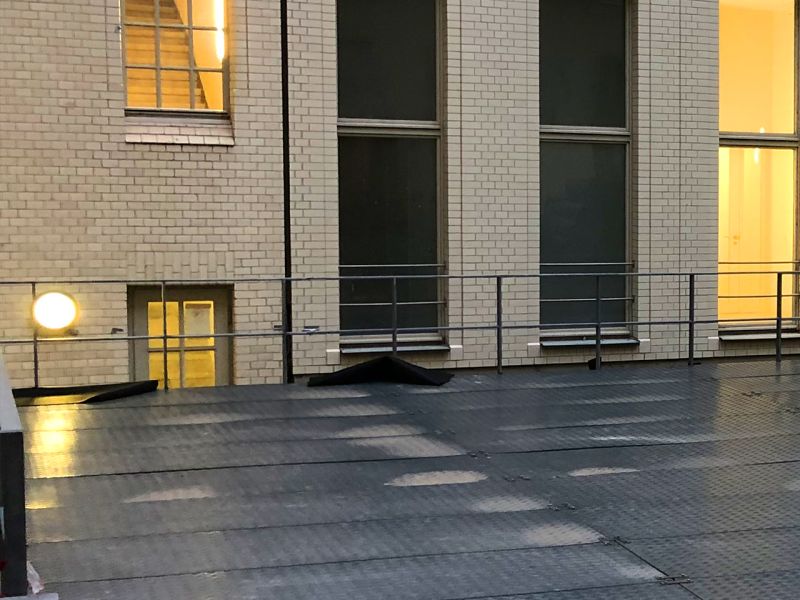 Herstellung einer temporären Arbeitsplattform für ein Ingenieursprojekt mit der e:tek PRO Fahrplatte