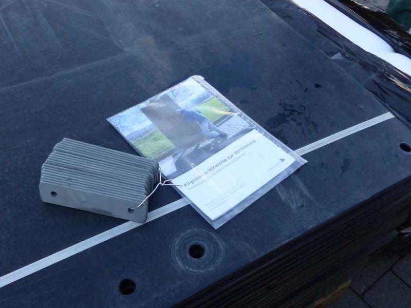 Baustrasse Pflasterschutz Fussgaengerzone Giessen 59 referenz