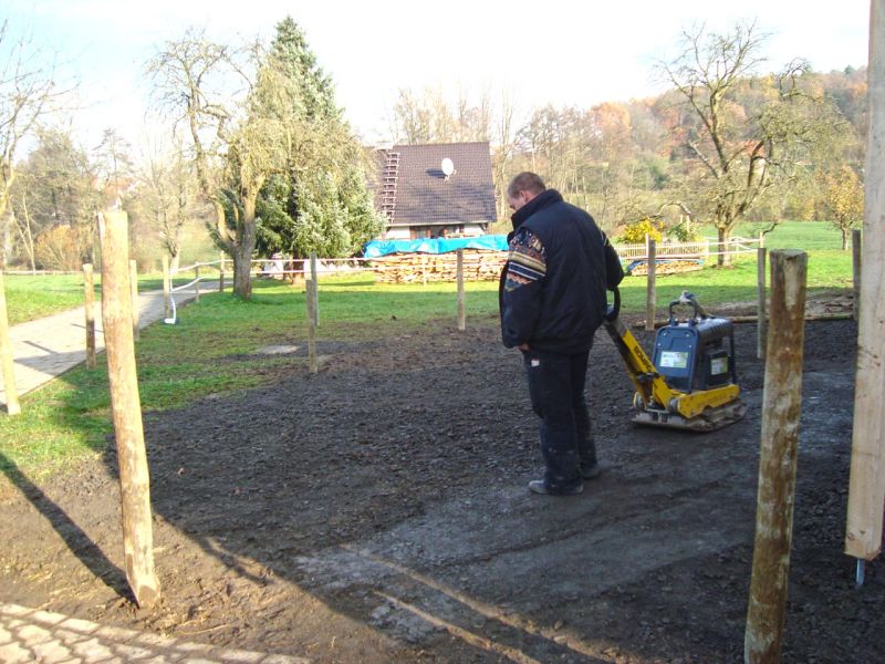 Bodengitter BG50 ohne Unterbau für ein Paddock / Offenstall selber verlegen