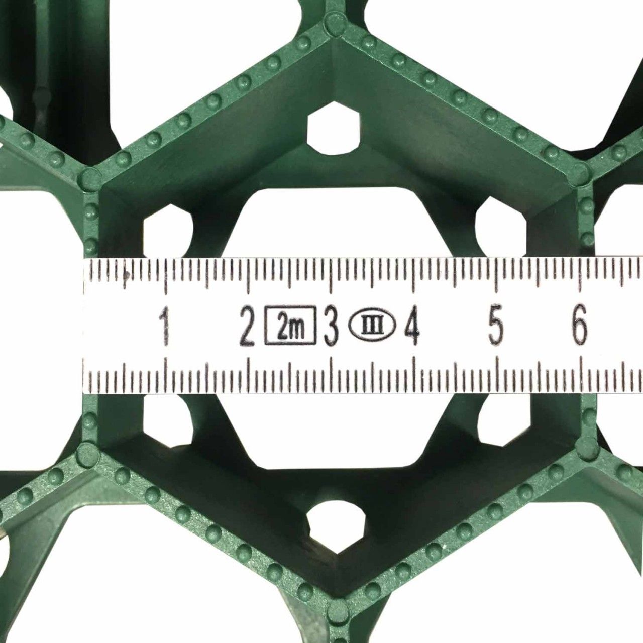 Rasenwabe RW40 Grün · 0,25 m² · 500 x 500 x 40 mm · 350,0 t/m² · 0,80 kg · 1,00mm Profilierung · 16 Kopplungen · On-Sub Verlegung · Drainage
