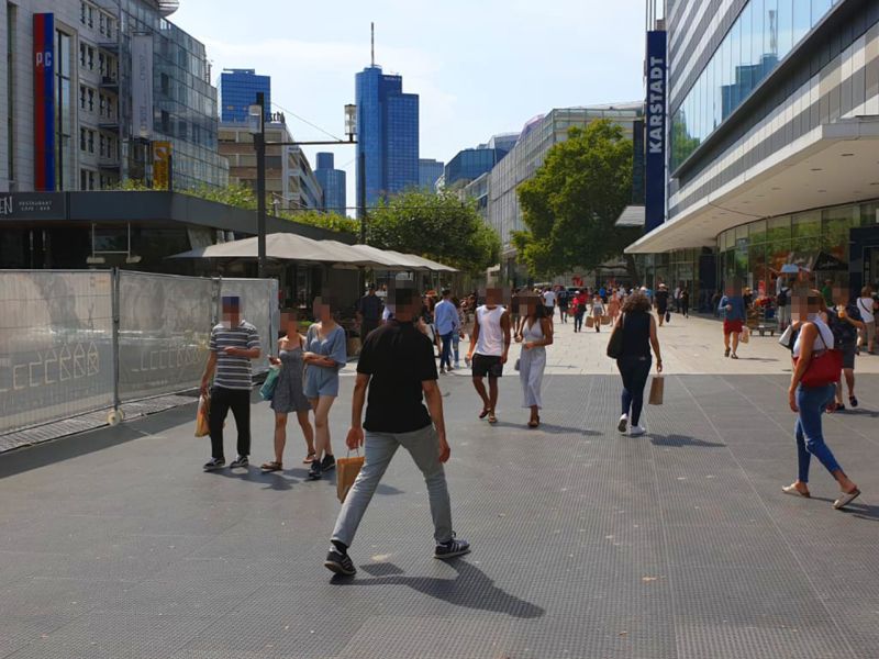 Update zum Grossprojekt auf der Frankfurter Zeil mit xtek46 vtek12 und BM44 25 referenz