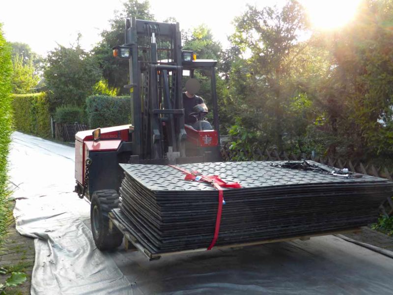 Mobile Baustrasse Modul Haus 58 referenz