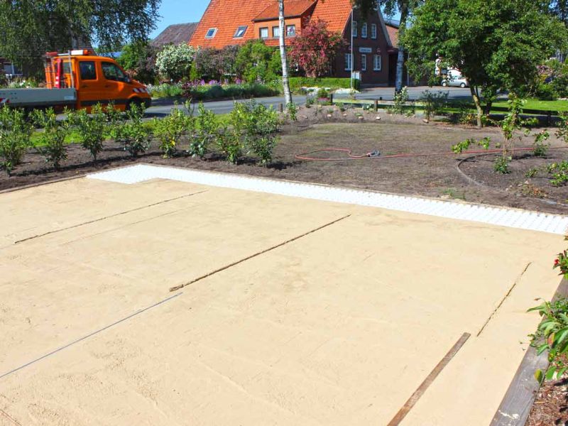 Kiesgitter KG30 zur Befestigung eines Kies Parkplatz bzw. Stellplatz für PKW
