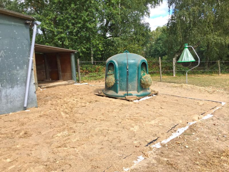 Bodengitter BG30 Befestigung Pferde Paddock 006 referenz