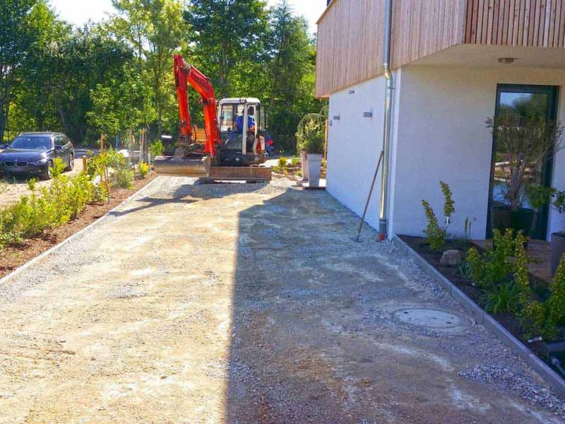 Kieswaben KW50 Kiesbefestigung Hof Einfahrt Neu 011 referenz