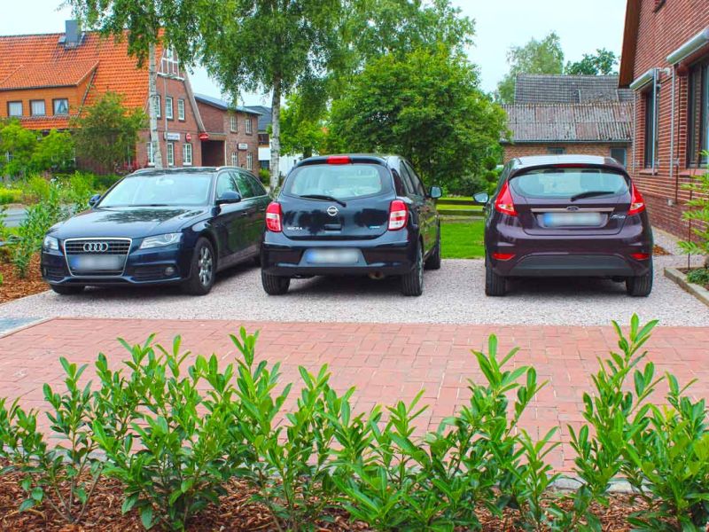 Kiesgitter KG30 Kies Parkplatz Stellplatz PKW 001 referenz
